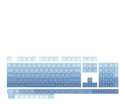 Klawiatura REDRAGON A134 Ombre Blue